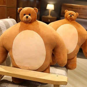 어깨깡패 소두곰인형 46cm [머리작은 소두 대형 큰 곰돌이 곰 안고자는 애착 인형]
