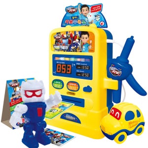 R 헬로카봇 말하는 주유소 멜로디완구 혼합색상 cb-1205 자동차 미니카 로봇