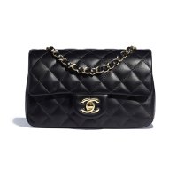 [CHANEL] 샤넬 미니 플랩백 블랙 MINI FLAP BAG BLACK A69900 Y04059 94305