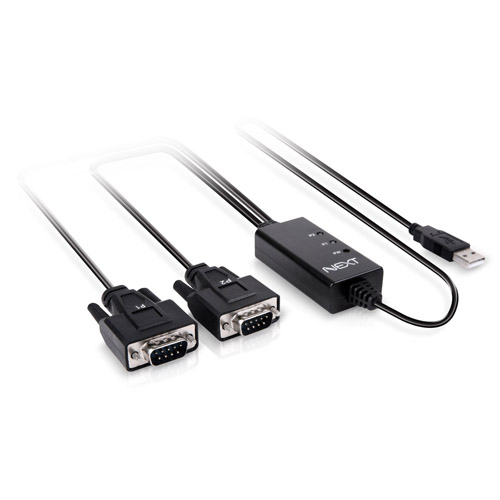 넥스트 NEXT-RS<b>232</b> 2P / RS<b>232</b> to USB 시리얼 2포트 케이블
