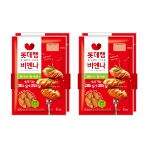 롯데햄 롯데비엔나 205gx4개