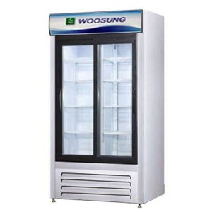 음료 냉장쇼케이스 마트진열냉장고 860리터 간냉식 2도어 LED등 업소용쇼케이스 영업용