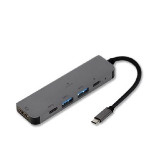 C타입 멀티허브 5IN1 USB허브 HDMI 확장 PD 썬더볼트3 그램 맥북 에어 프로
