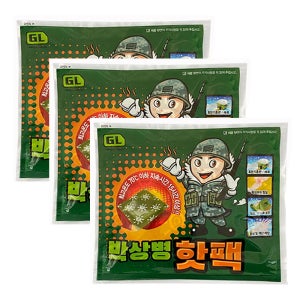 박상병핫팩 대용량 150g 군용핫팩 포켓용 캠핑 보온대 30매