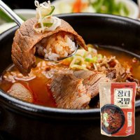 선봉식품 실온 소고기 장터국밥 600g 국밥 한우 소머리 내장 고기 국밥 레토르트 즉석탕