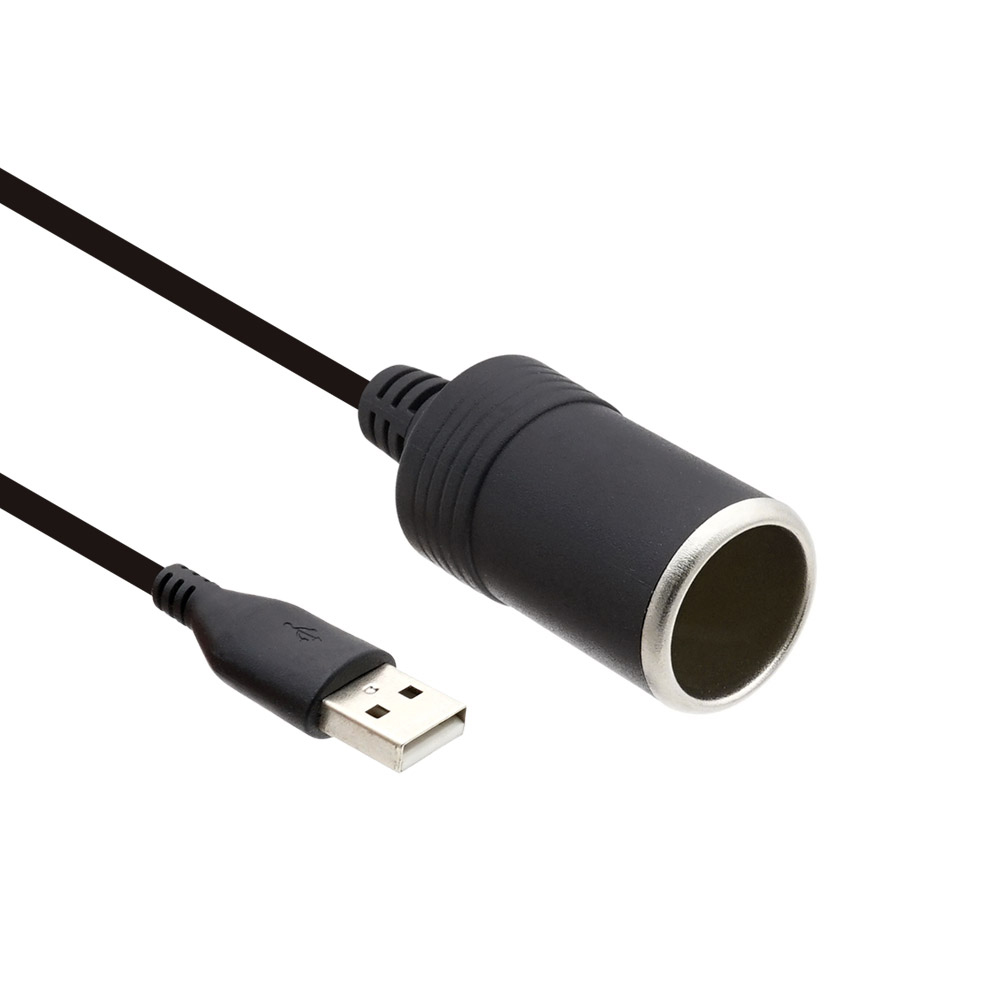 차량 시거잭 시가잭 220V 전원 연결 USB 아답타 케이블