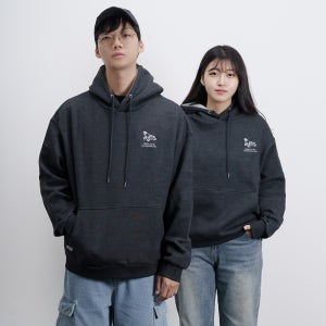 남자 여자 후드티 달 MOON 차콜 과학 기모 후드 (안될과학 모어사이언스)