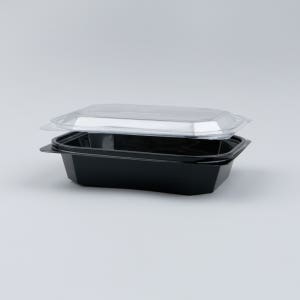 [DL] 일회용 식품 포장 플라스틱 샐러드 반찬 용기 DL212 블랙 540세트