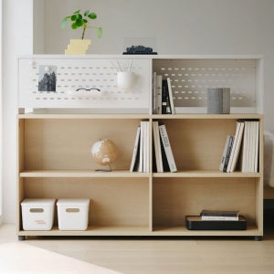 [일룸] 멘디 1400폭 3단 파티션책장