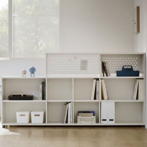 [일룸] 멘디 2000폭 3단 파티션책장