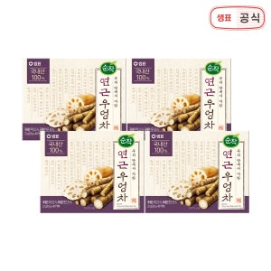순작 연근우엉차 티백 40T 4개