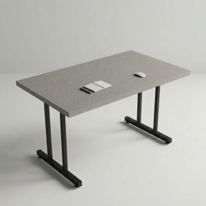 오디엔즈 컴퓨터책상 1200 x 900 일자형 홈오피스 업무용 조립식 MDF 철제프레임