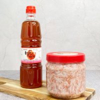 국산 새우젓1kg+국산 멸치액젓 800ml(김장세트)