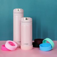 식지않는 온도조절 유지 보온 컵패드 5.5cm 타이거 티거 텀블러 실리콘 컵 받침 300ml 200ml 베이스 케이스 마모 방지 받침대