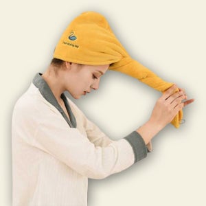 머리말리는수건 드라이타올 극세사 샤워터번