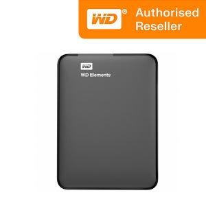 웨스턴디지탈 공식인증점 WD New Elements Portable 4TB 외장하드 정품파우치