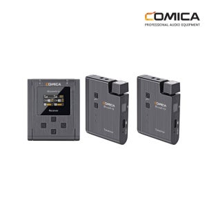 코미카 BOOMX-U-U2 2채널 방송용 스마트폰 카메라 무선마이크
