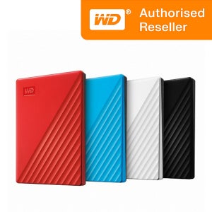 웨스턴디지탈 공식인증점 WD New My Passport Gen3 5TB 외장하드 정품파우치