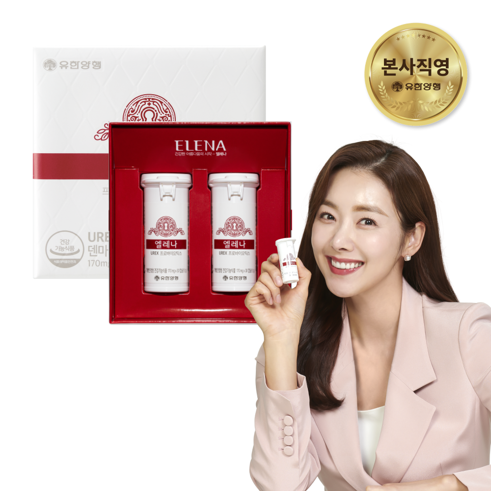 유한양행 엘레나 질유산균 임산부 수유부 프로바이오틱스 60캡슐, 1개