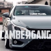 cambergang 캠버갱 데칼 튜닝 스티커 앞유리 데칼