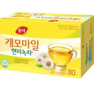 동서식품 캐모마일 현미녹차 80T