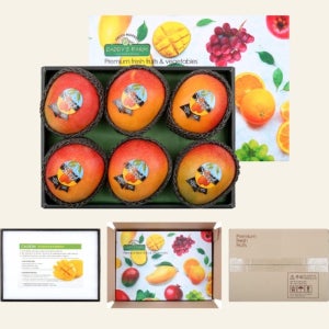 페루 애플망고 3-10과 항공수입 선물세트 대만