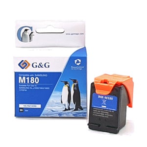 삼성 INK-M180 / C180 검정 컬러 대용량 지앤지 호환잉크