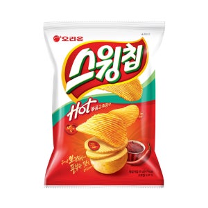 오리온 스윙칩 볶음고추장맛 60g / 1봉