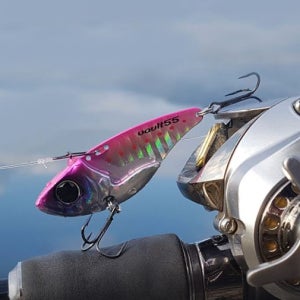 [파워히트] 다미끼 볼트 55mm 메탈바이브 가을배스 겨울배스 바이브레이션 송어낚시