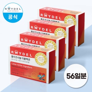 식약처 2중 기능성 인정 쿠바산 레이델 폴리코사놀 더블액션 28정 4박스