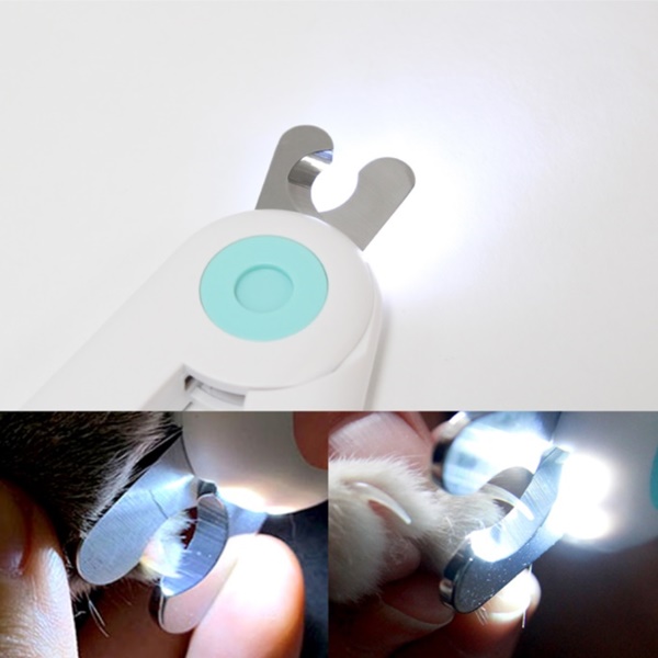 <b>인생</b>템 새끼 고양이 강아지 LED 발톱 손톱 깎기 애견 미용 손 발 할큄 <b>혈관</b> 관리