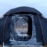 캠핑 텐트 투명 EVA 우레탄창 만들기 지퍼 제작 DIY (소)