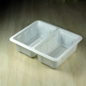 TY 실링용기 84호 (2칸) (500개) (뚜껑별도)