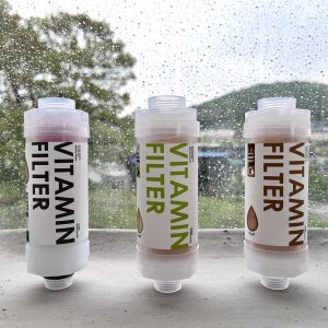 비타민 샤워필터 피부를 위한 물 향기 필터 녹물 불순물 제거 염소제거 샤워기 씨엘제로