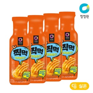 청정원 찍먹소스 오지치즈소스 230g 외 1종 총4개