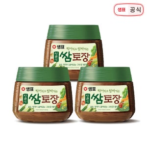 샘표 시골식 쌈토장 450g 3병