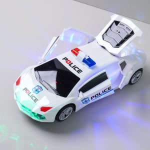 LED 움직이는 경찰차 빙글빙글 미러볼 변신자동차 장난감 미니카 선물