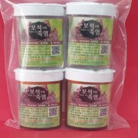 보석 9회 죽염 자색(미세가루 20g,거친가루 20g,작은알갱이 20g,굵은알갱이 20g) 4통