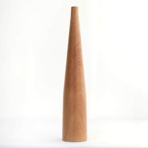 데일리오브젝트 우드 오브제 화병 롱 b