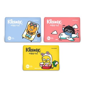 크리넥스 여행용티슈 카카오 프렌즈 50매