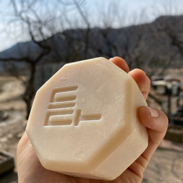 촌스러운 주방비누 오렌지 스위트/ 1종 설거지 고체세제