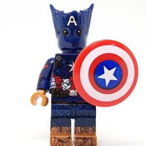 캡틴 그루트 290 어벤져스 인피니티워 엔드게임 피규어 미니피규어 미피 호환블럭 마블 블럭