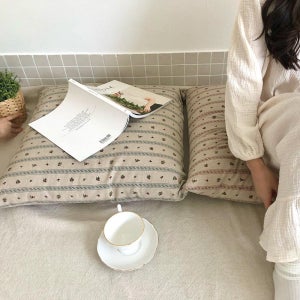 빈티지 대형 식탁 의자 쇼파 사무실 방석 쿠션 108배 절방석