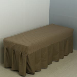 병원침대커버 옥스 브라운