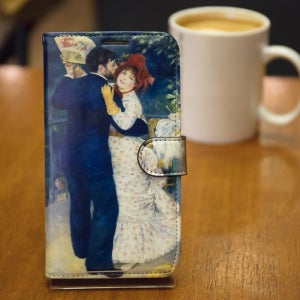 LG V40 명화 다이어리 시골무도회 케이스