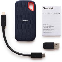 샌디스크 Extreme Portable SSD 외장 하드 550MB/s (1TB 2TB)