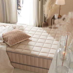 미성침대 라떼한잠 고밀도 메모리폼 독립포켓 스프링 침대 매트리스 S