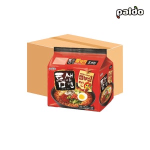 팔도 틈새라면 빨계떡 라면 120g x 40봉지 매운맛 라면