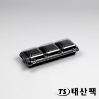 일회용 AJ 직사각 3칸 반찬용기 1000개