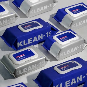 [구독] KLEAN-19 에탄올 75% 소독티슈 살균 알콜 스프레이 세정 차량용 10개